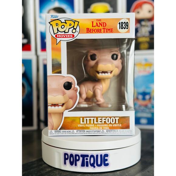 The Land Before Time Littlefoot Funko Pop! #1839 - Picture 1 of 6